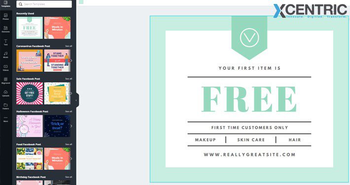 tools like Canva are a blessing for marketers in demand for graphics