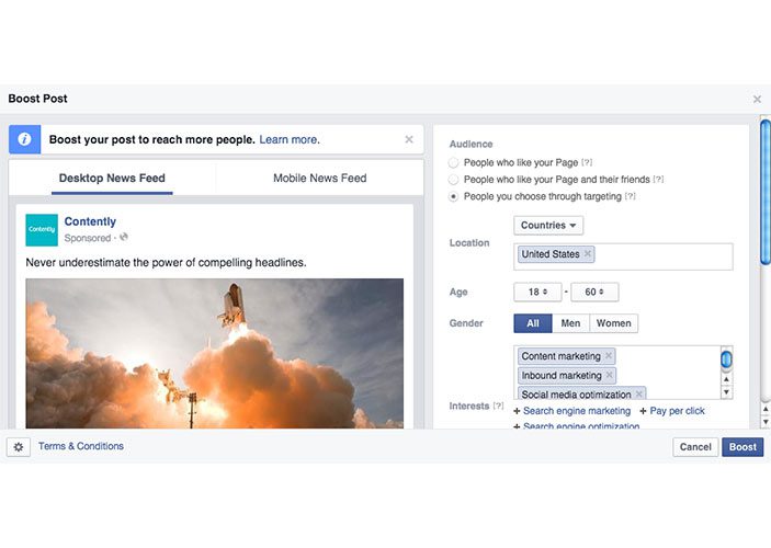 Facebook Business Page